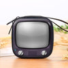 Children Holiday Gift Practical Coin Purse Retro Electrical Toy Bag 7cm x 7cm x 3cm(TV)