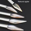 Gold And Silver Jewelry Polishing Scraping Shining Agate Knife Sanding Tool, Model: Steel Handle Sword Large