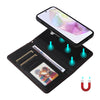 For Samsung Galaxy A36 5G BETOPNICE BN-005 2 in 1 Detachable Imitate Genuine Leather Phone Case(Black)