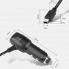 2 PCS Car Charger Fast Charging Driving Recorder Supply Line, Style: 1.5A+2.4A(Mini Straight Head)