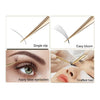 Eyelash Clip Eyelash Tweezers High Precision Eyelash Extension Tool(Golden Feather Clip)