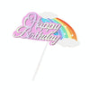 20pcs Birthday Party Cake Toppers Baking Cake Ornament Flags Dessert Decoration, Style: Balloon 2