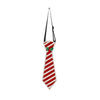 Christmas Children Cartoon Ties Holiday Party Performance Costume Props, Color: Red White Stripes