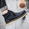 SY-5888M Winter Outdoor Work Shoes Casual Martin Boots, Size: 43(Black)