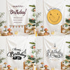 GT282 Birthday Background Cloth Party Scene Arranges Children Photos, Size: 150x200cm Velvet Cloth(21)