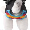 XL Rainbow Pet Chest Carrier Backpack - Breathable Canvas