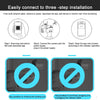 3MP AI Human Detection WiFi Security Camera 2K HD Colour Night Vision - US Plug