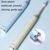 Boorui BR-Z5 USB Fast Charge Soft Toothbrush 5 Gear Sonic Electric Toothbrush(Light Green)