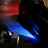 2 PCS DC 8-36V Ghost Shadow Courtesy Angel Wings Projection Lamp Car Door LED Welcome Lights(Blue Light)
