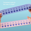 Montessori Math Decomposition Ruler Kindergarten Children Numbers Addition and Subtraction Arithmetic Enlightenment Teaching Aids, Length: 25.5cm(Pink)