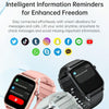 Bluetooth Talk HD Large Screen Heart Rate Oxygen Monitoring Multi-Sport Mode Smart Watch(Black)