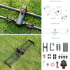 YELANGU L60ES YLG1847A-A 60cm Splicing Slide Rail Track with L5i Dolly Car(Black)