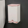 Bathroom Wall-mounted Sanitary Napkin Organizer Multifunctional Cotton Swab Tissue Box(Pink)