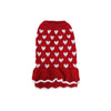 Red Love Heart Dog Sweater XXL Christmas Jumper