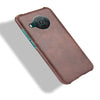 For Nokia X10 / X20 Shockproof Litchi Texture PC + PU Case(Brown)