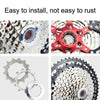 VG Sports Split Mountain Bike Lightweight Cassette Flywheel, Style: 11 Speed 42T (Silver)
