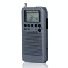 HRD-104 Mini Portable FM + AM Two Band Radio with Loudspeaker(Grey)