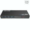 Wavlink UG69DK1 5K Type-C Dual Display USB 3.0 Video Gigabit Ethernet HDMI Docking Station, Plug:EU Plug