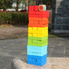 54pcs Colorful Stacked Tall Children Menochi Toy Desktop Game