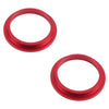 iPhone 13 Rear Camera Lens Protector (Red, 2-Pack)