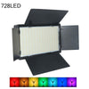 E800 RGB Color 40W 3200K-5600K LED Flat Panel Lights Live Broadcast Fill Light,EU Plug