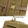 LIJIEBAO Outdoor Shoulder Bag Canvas Durable Travel Backpack Men Retro Casual Computer Bag(Dark Grey)