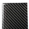Car Carbon Fiber Water Cup Holder Panel Decorative Sticker for Lexus IS250 300 350C 2006-2012, Left and Right Drive Universal