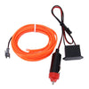 4m Cold Light Flexible LED Strip Light For Car Decoration(Orange Light)