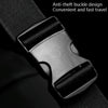 WEIXIER 8641 Men Running Waterproof Waist Bag Multifunctional Chest Bag Sports Leisure One-Shoulder Bag(Black)