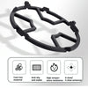 Gas Stove Rack Cast Iron Wok Support Ring Stand  for Home Kitchen Cookware Stove(Black)