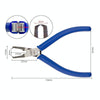 HSD HS-5 Top-cut 4.5 inch Chrome Vanadium Steel Forging Plastic Model Plier