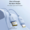 Baseus Silky Series 1m 2.4A USB to 8 Pin Fast Charging Cable(Black)