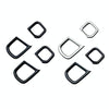 For Honda 2023 N-box JF5/JF6 Right-hand Drive Cup Holder Decorative Frame Patch(Matte Silver)