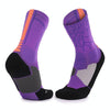 Men And Women Mid-Tube Sports Socks Combat Non-Slip Basketball Socks, Size: Free Size(Purple)