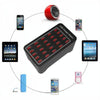 150W 25 USB Ports Fast Charger Station Smart Charger, AC 110-240V, Plug Size:US Plug