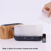 Desktop 3D Simulation Flame Incense Smoked Machine Humidifier, Colour:Gray(EU Plug)