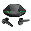 TWS-G11 Bluetooth 5.0 Low Latency TWS Stereo Gaming Earphone with Cool LED(Black)