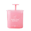 Facial Cleanser Foaming Maker Bubbler Cup Travel Portable Manual Foaming Bottle, Color: Large Pink