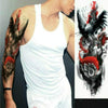 Large Arm Sleeve Waterproof Temporary Tattoo Sticker(TQB-075)