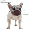 Bulldog Muzzle M Black - Breathable, Drinkable, Anti-Bite, Flat-Face Dogs