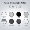 K&F CONCEPT SKU.1762 82mm ND1000 Nano-X Magnetic HD Camera Lens Filter with Lens Cap Filter