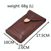 For 5.7 Inch or Below Smartphones Mobile Phone Universal Fanny Pack Leisure Sports Phone Case(Brown)