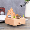 Train Shape Home Decor Originality  Wooden Musical  Boxes