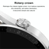 DT3 Mini 1.19 inch Silicone Watchband Color Screen Smart Watch(Black)