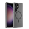 For Samsung Galaxy S23 Ultra 5G MagSafe Frosted Translucent TPU + PC Full Coverage Phone Case(Black)