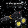 10pcs 23mm 1.5W DC12V Motorcycle Eagle Eye Light Double Lens Strobe Light(White Light)