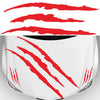 D-865 Claw Scratches Pattern Car Modified Decorative Sticker(Red)