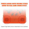 Powkiddy V90 3.0 inch IPS Screen 64-bit Retro Handheld Game Console with 16GB Memory(Black)