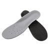 1 Pair PU Breathable Soft Sports Shock-absorbing Insole Sweat-absorbent Foot Pad Elastic Shoe Insert, Size: S(2-5 Yards)(Black)