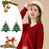 Christmas Element Cartoon Decoration Earrings Shiny Earrings, Spec: Elk